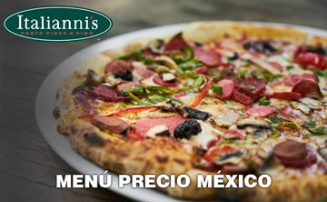 Precios Menú Italianni's México 2024