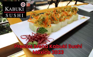 Precios Menú Kabuki México 2024